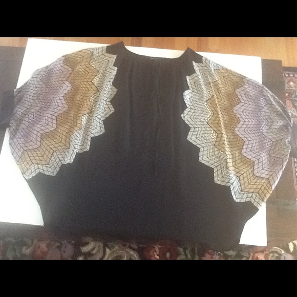 Bcbgmaxazaria Silk Top - Picture 4 of 4